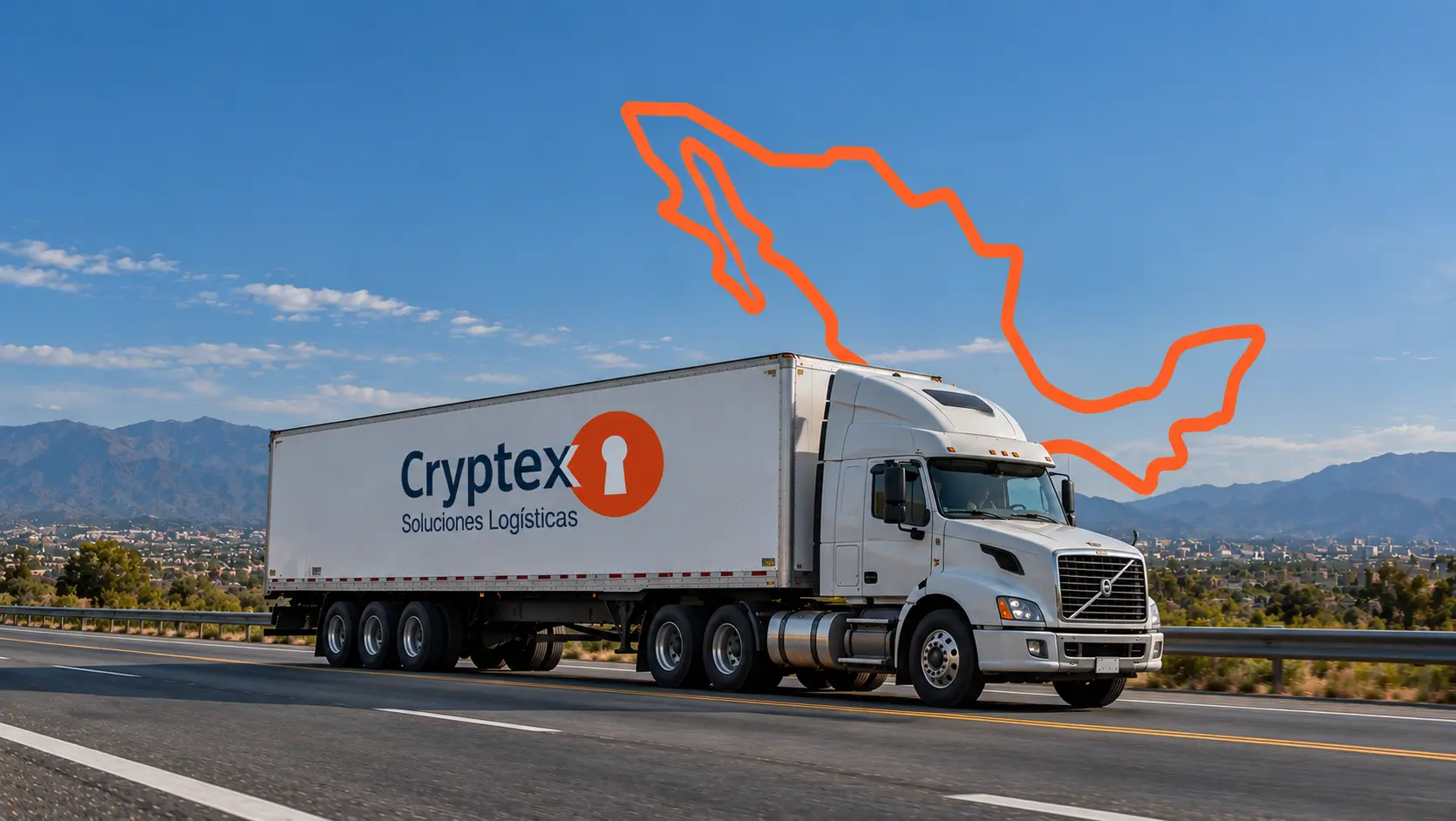 Cobertura nacional con flota Cryptex